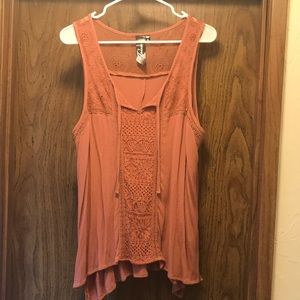Sleeveless BoHo Top